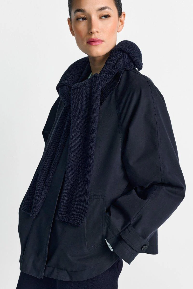 Trenchjacke mit Cordkragen - Image 5