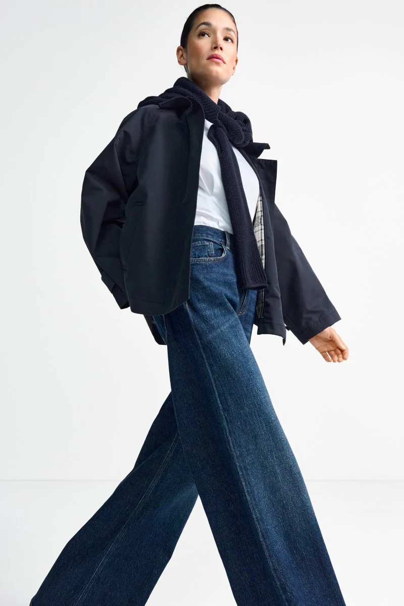 Trenchjacke mit Cordkragen - Image 6