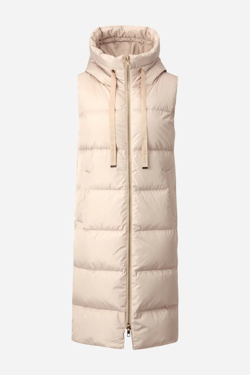 Lange Steppweste mit Kapuze - Image 8