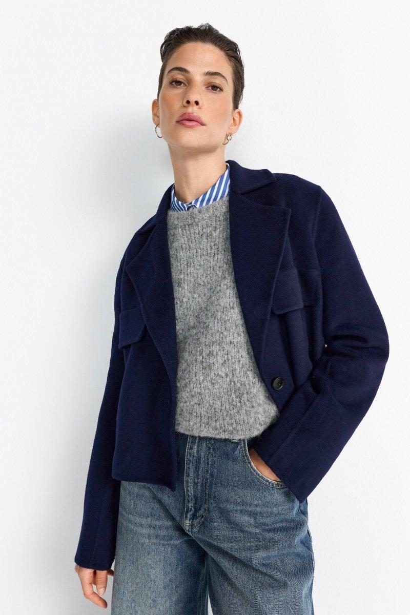 Wolljacke mit Reverskragen - Image 4