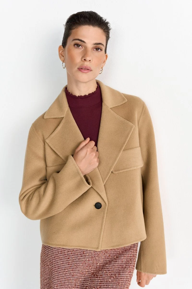 Wolljacke mit Reverskragen - Image 7