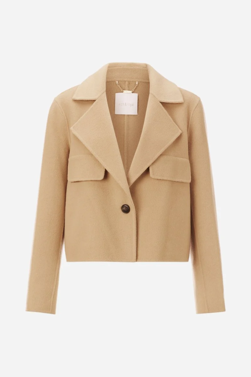 Wolljacke mit Reverskragen - Image 8