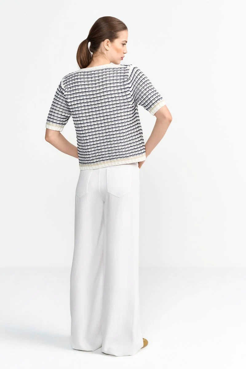 Bouclé-Cardigan mit Kurzarm - Image 5