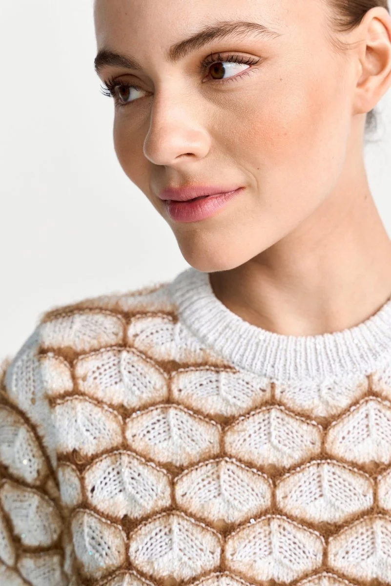 Kurzärmeliges Strickshirt - Image 4