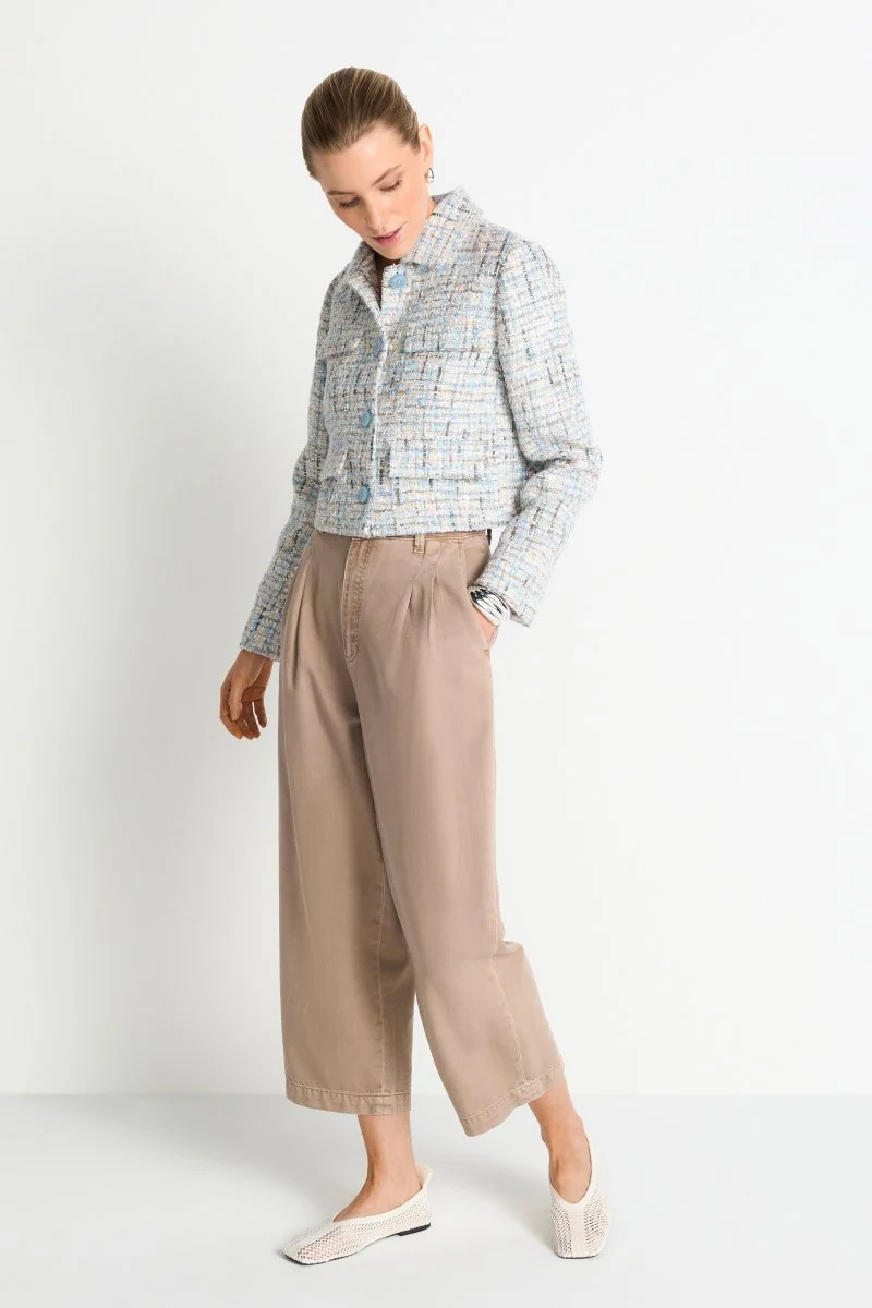 Cropped Tweedjacke - Image 3