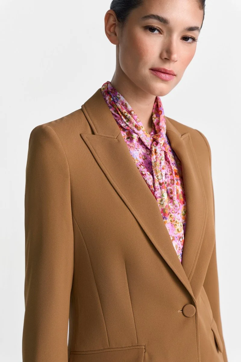 Camelfarbener Longblazer - Image 4