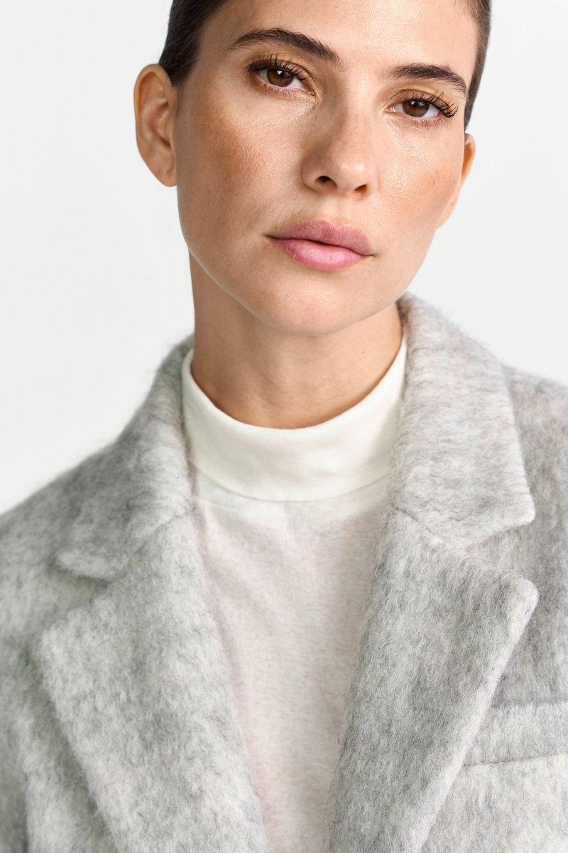 Hellgrauer Wollblazer - Image 6