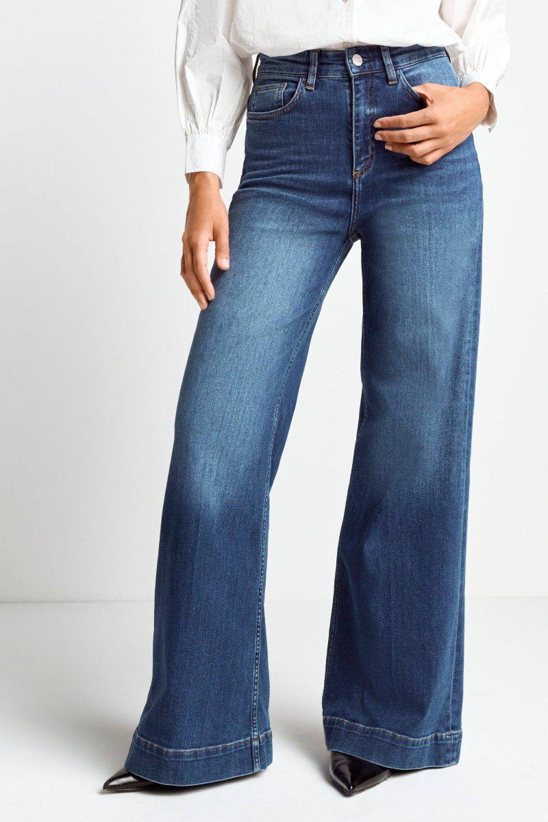 Wide Leg Denim mit hoher Taille - Image 4
