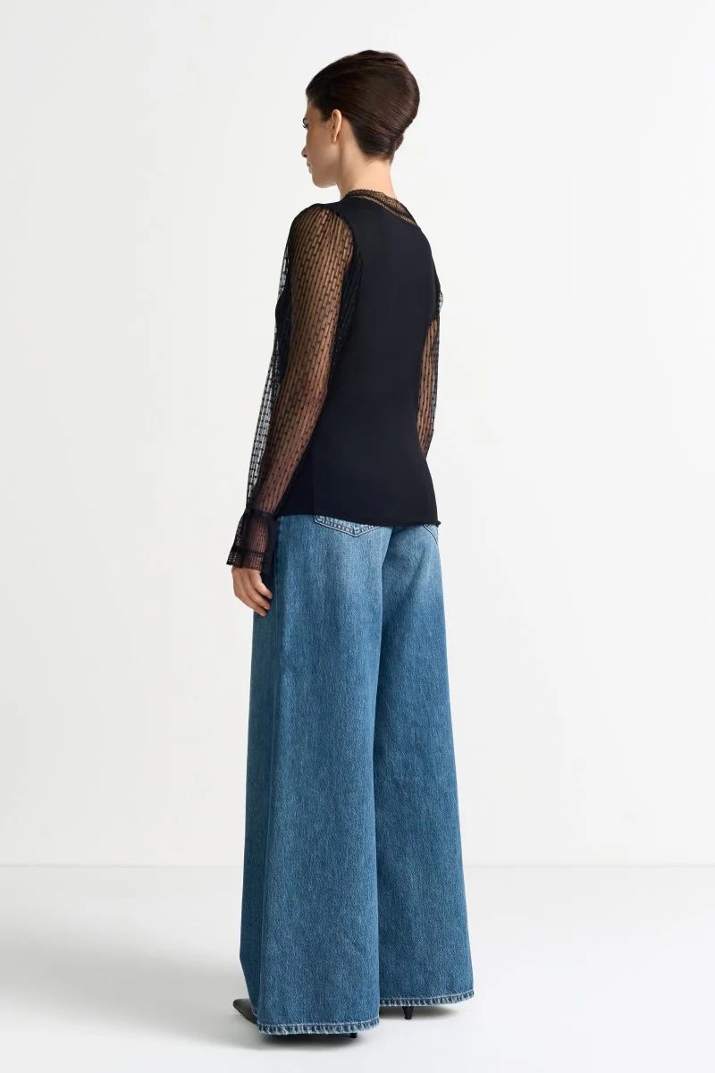 Longsleeve mit transparenten Ärmeln - Image 4