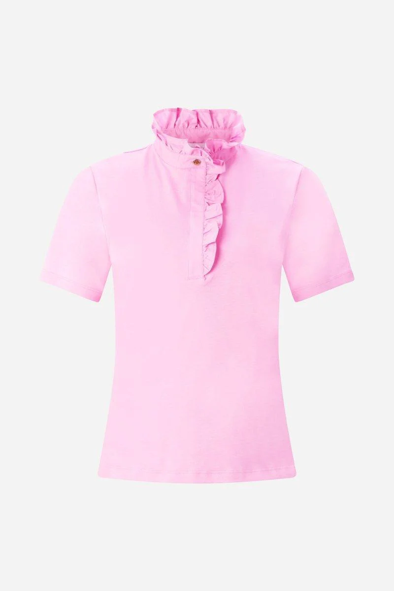 T-Shirt mit Rüschenkragen - Image 5