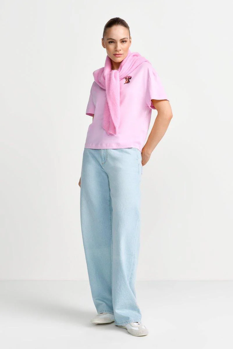 T-Shirt mit Applikationen - Image 3