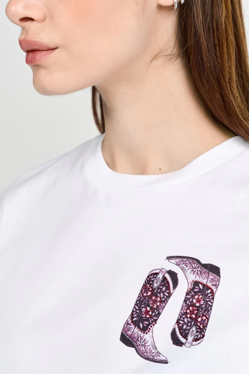 T-Shirt mit Applikationen - Image 5