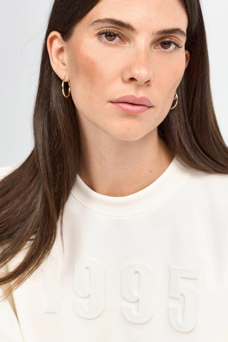 Sweatshirt mit Reliefprägung - Image 5