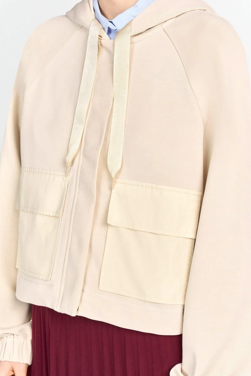 Kapuzenjacke mit Tunnelzugsaum - Image 5