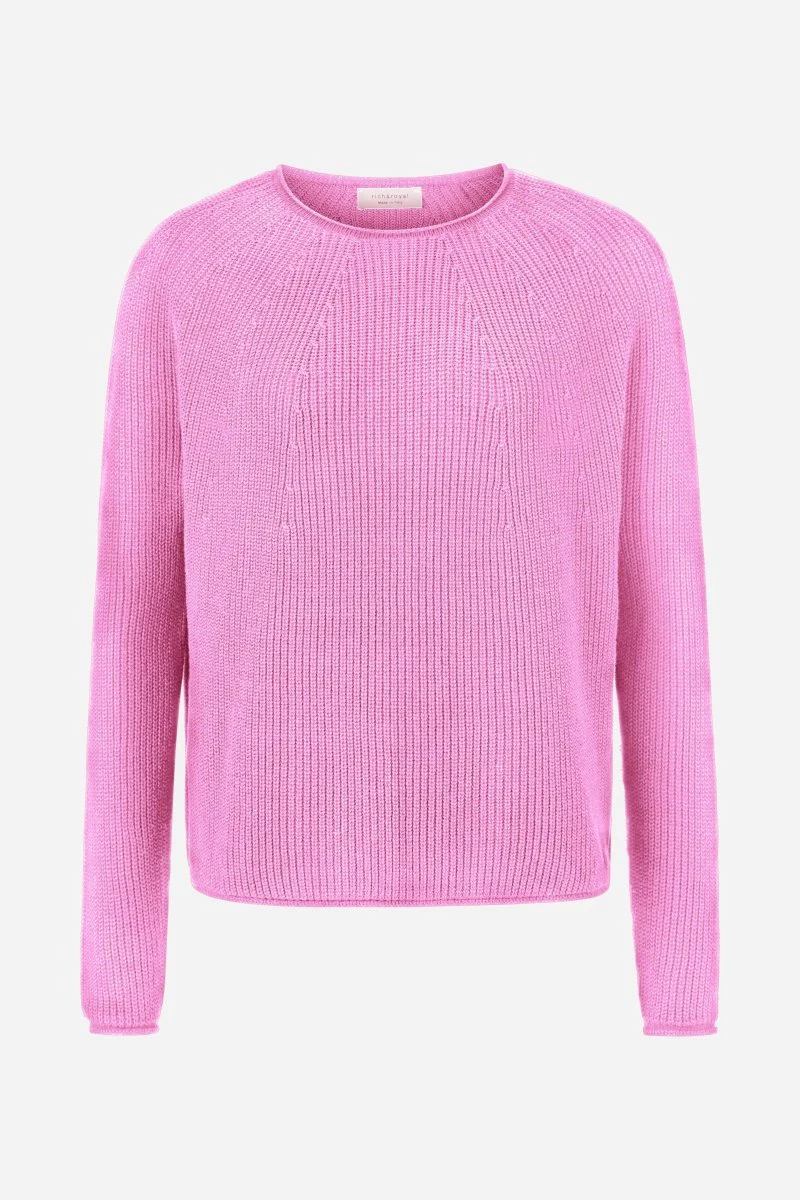 Rippstrickpullover mit Crewneck - Image 5