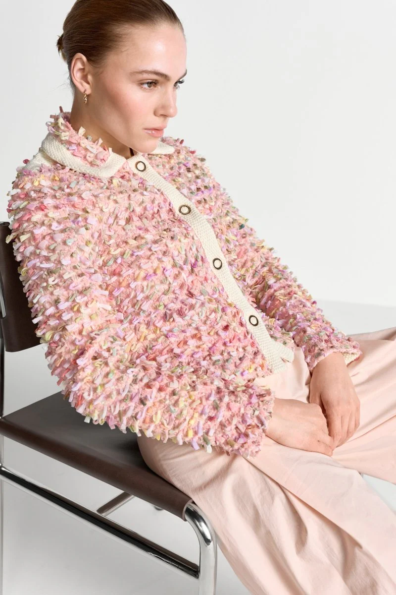 Jacke mit bunten Fransendetails - Image 3