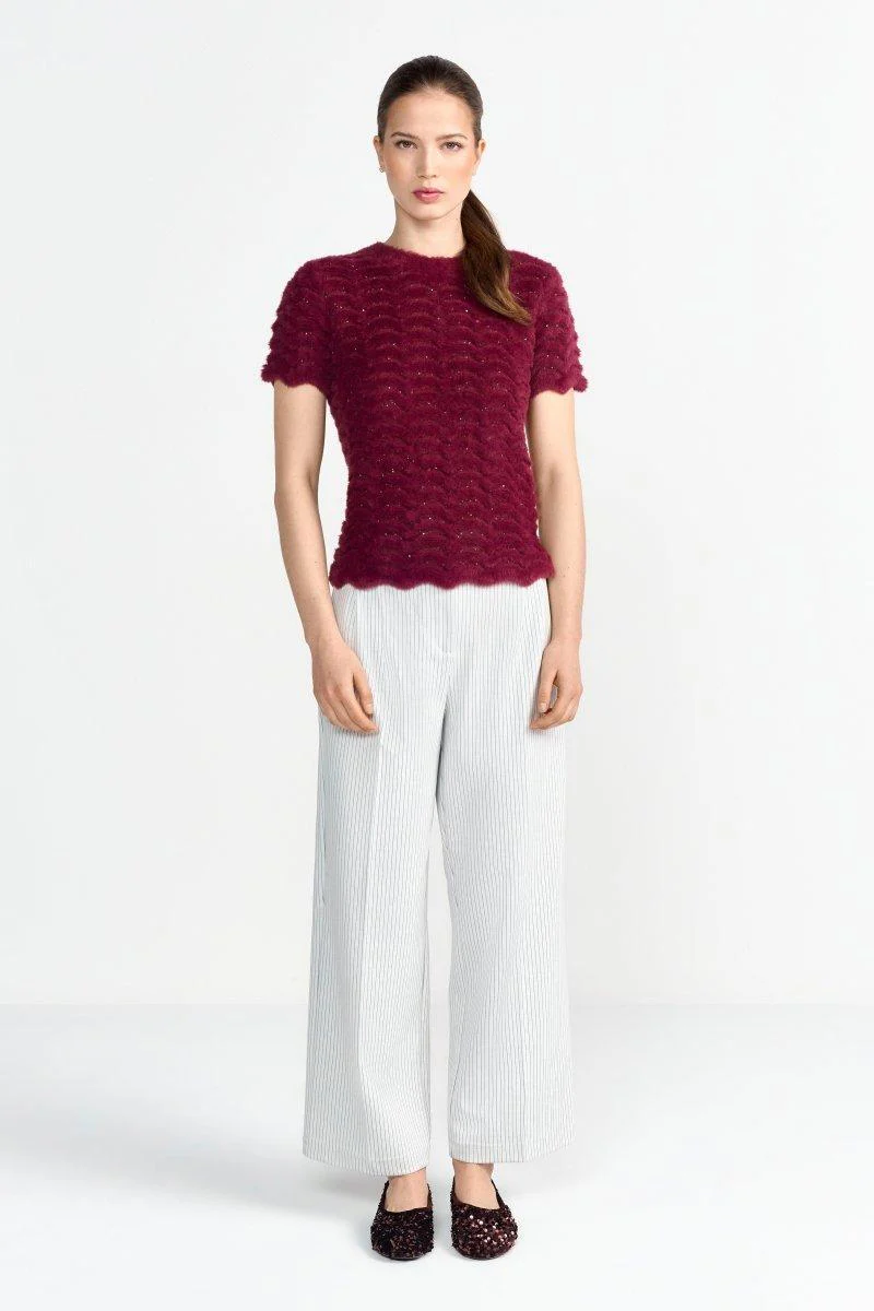 Stricktop mit Wellenstruktur - Image 3