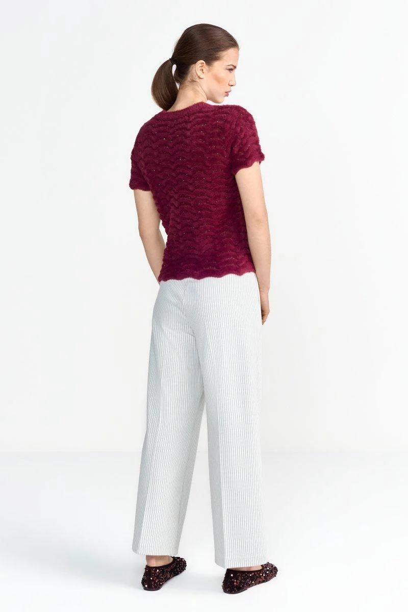 Stricktop mit Wellenstruktur - Image 4