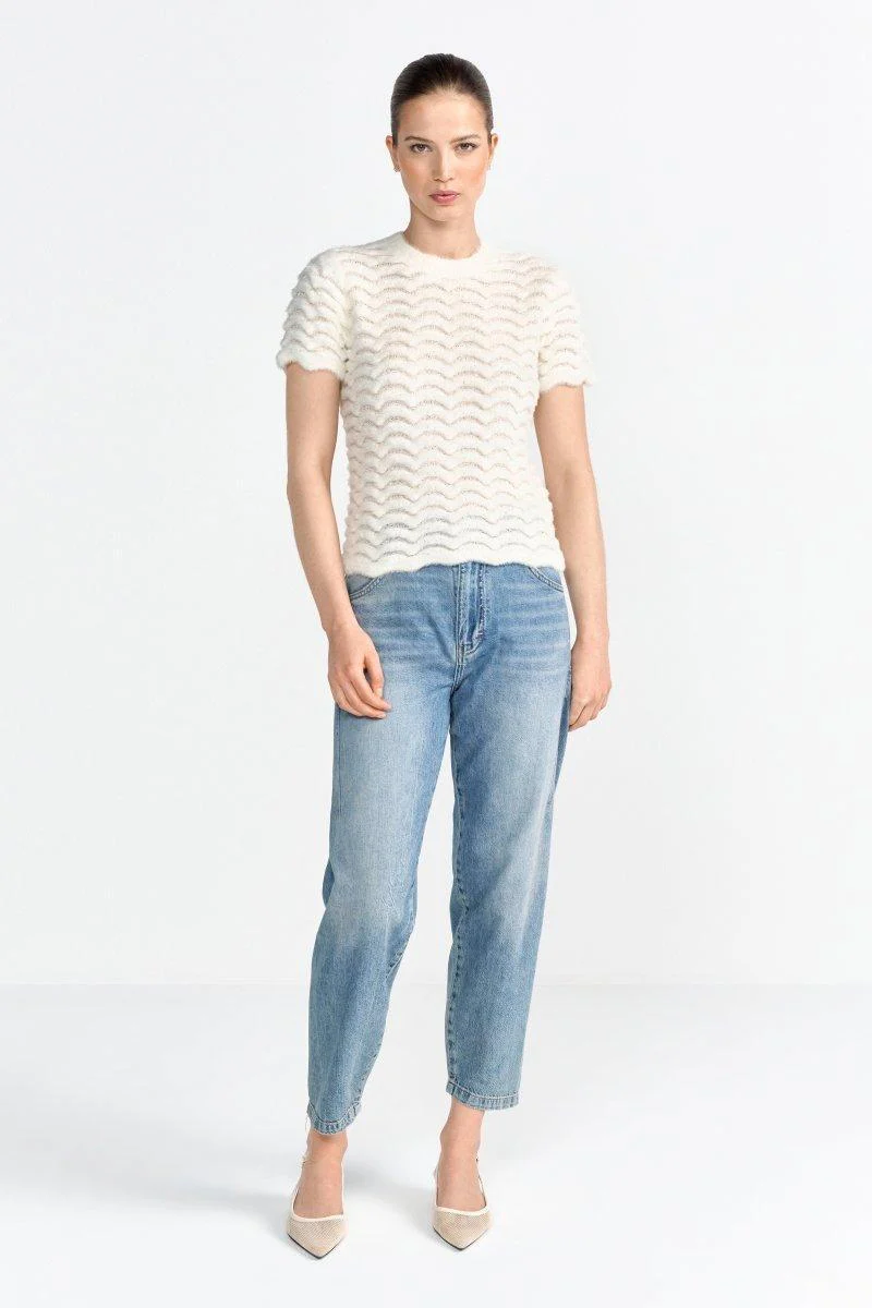 Stricktop mit Wellenstruktur - Image 8