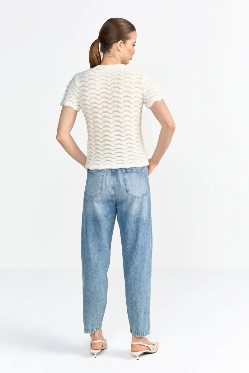 Stricktop mit Wellenstruktur - Image 9