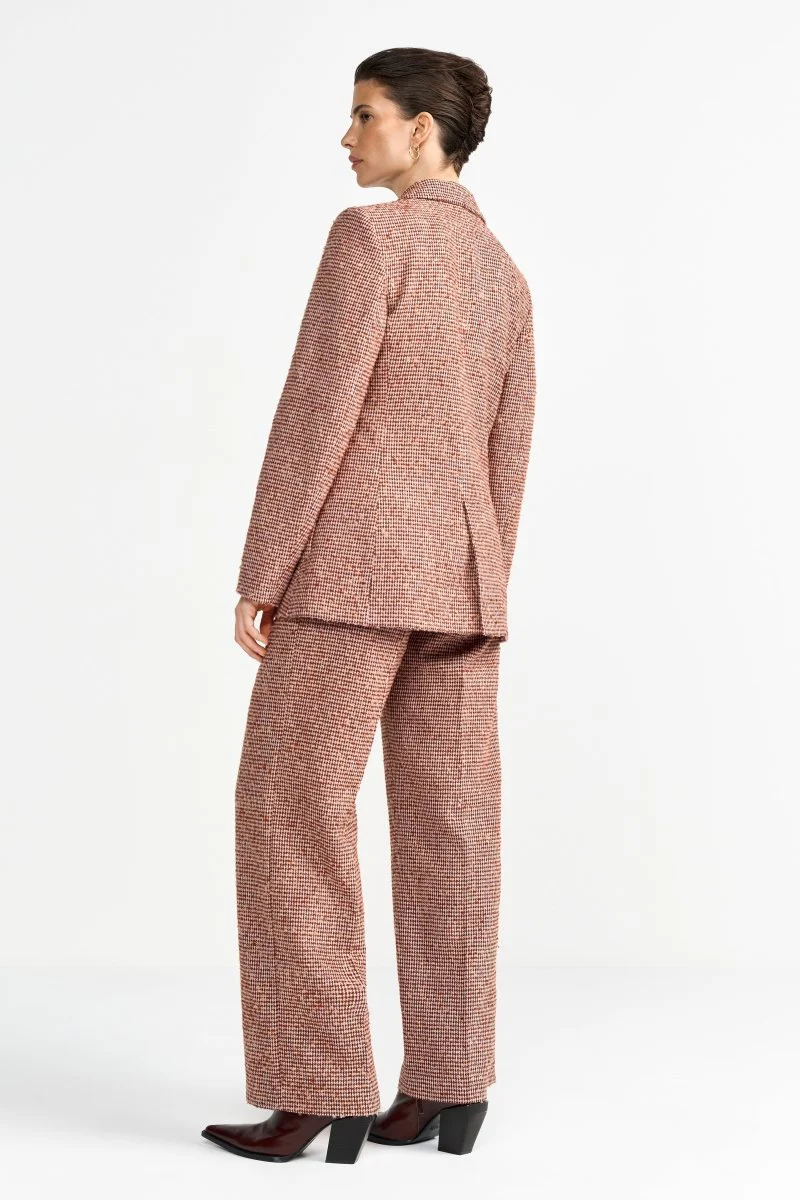 Karierter Tweed-Blazer - Image 4