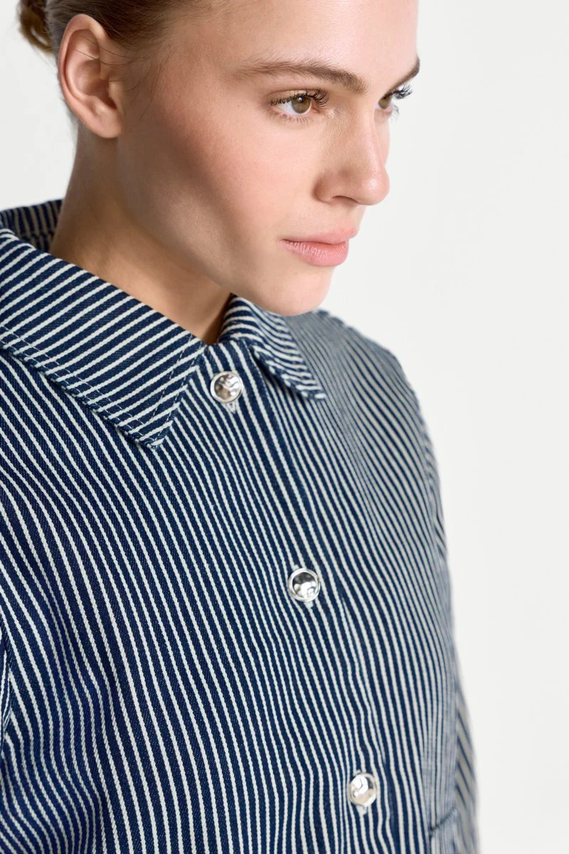 Gestreifte Kurzjacke - Image 3