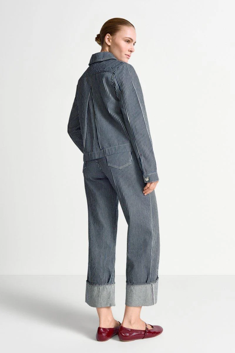 Gestreifte Kurzjacke - Image 4