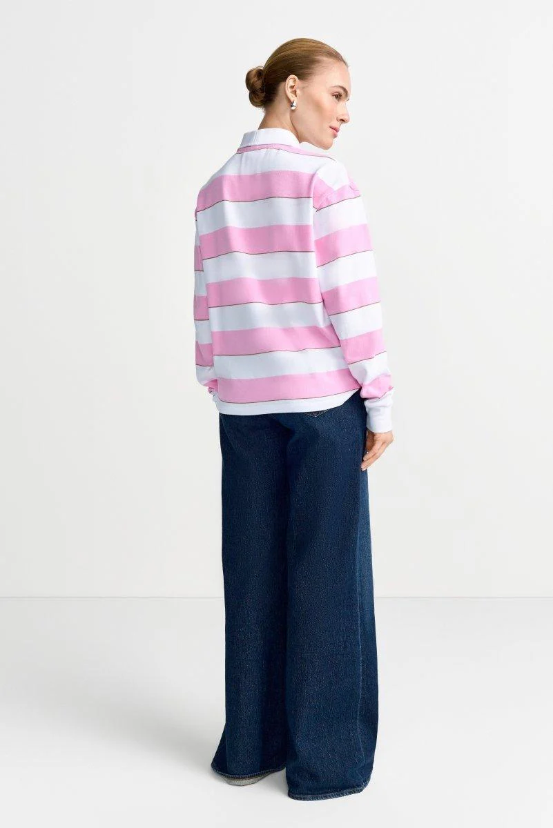 Gestreifter Polo-Sweater - Image 9