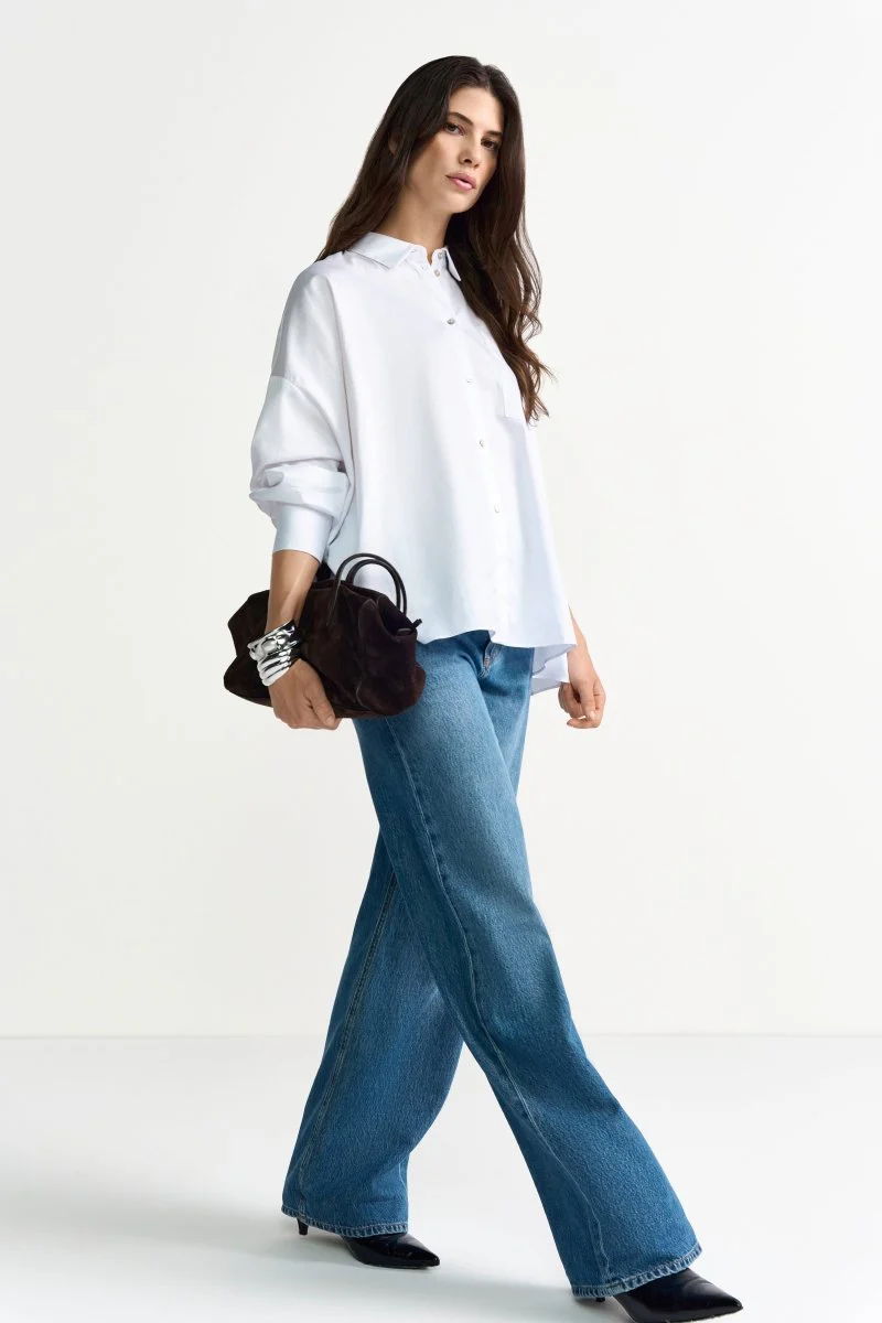 Bluse mit Perlmuttknöpfen - Image 6