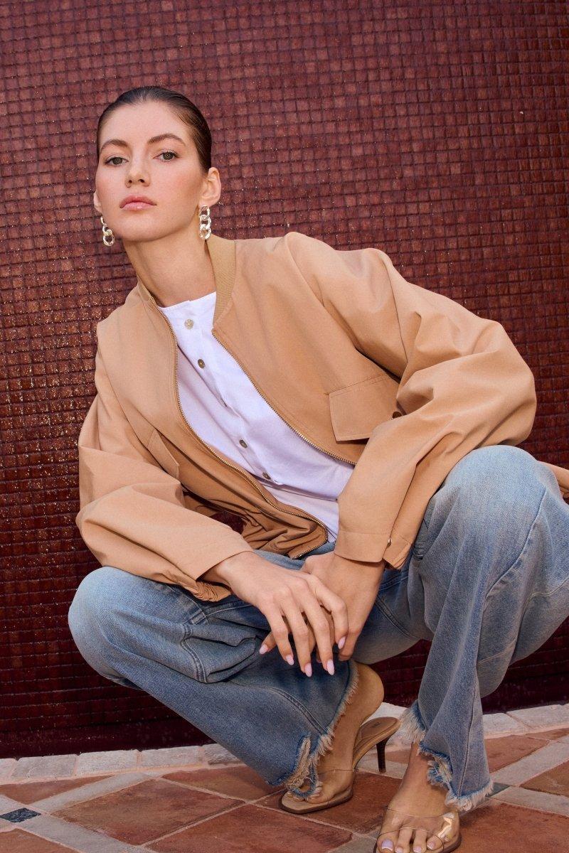 Bomberjacke aus Baumwollmix - Image 7